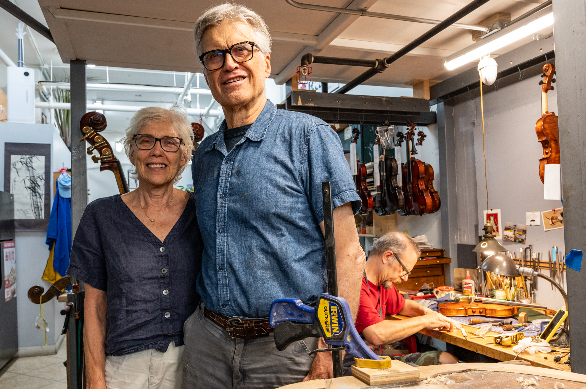 Tribeca Chronicles: Judy & David Gage, David Gage String Instruments