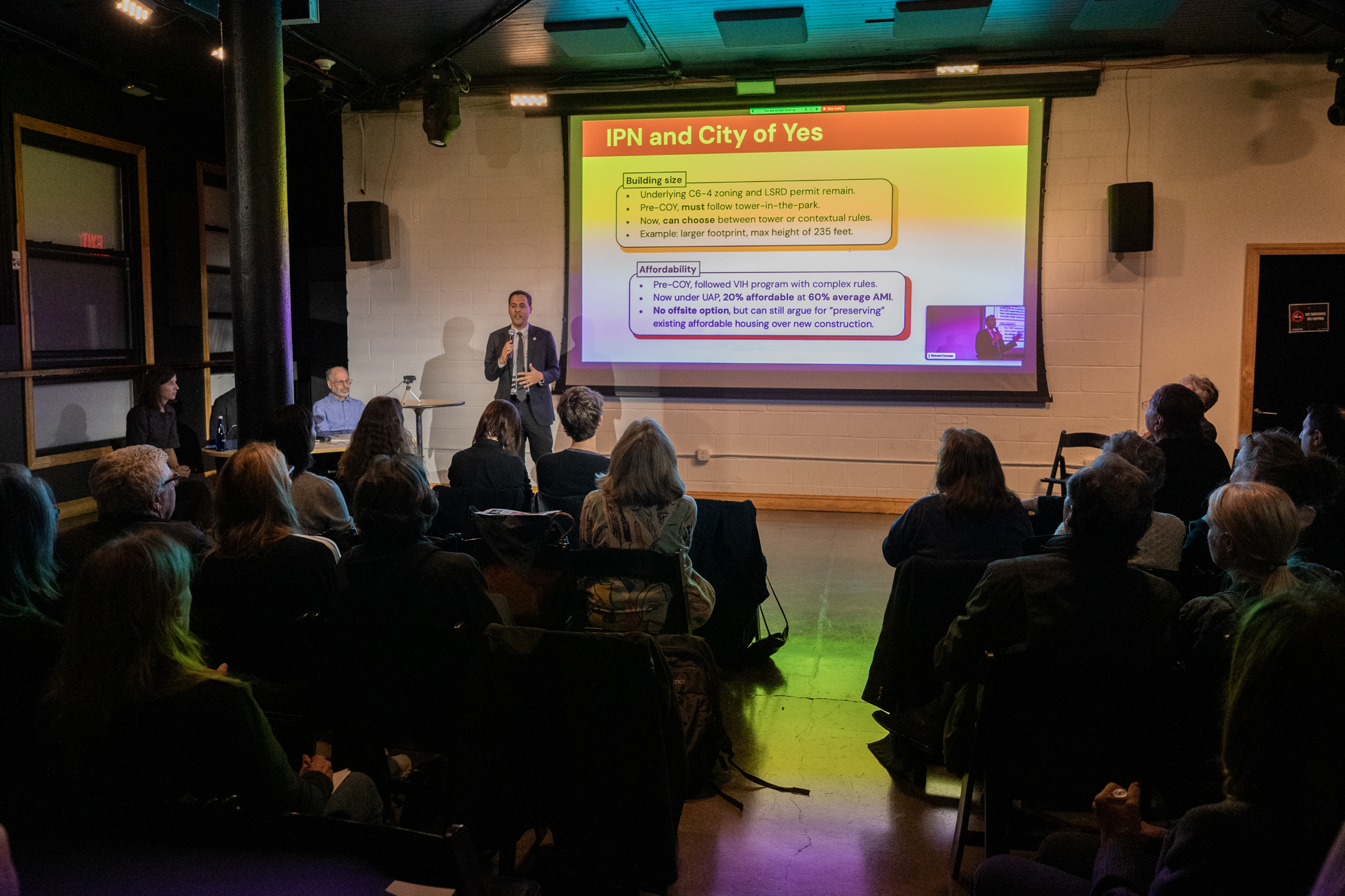 2025 Town Hall Draws Diverse Group Demanding Thoughtful Development in Tribeca